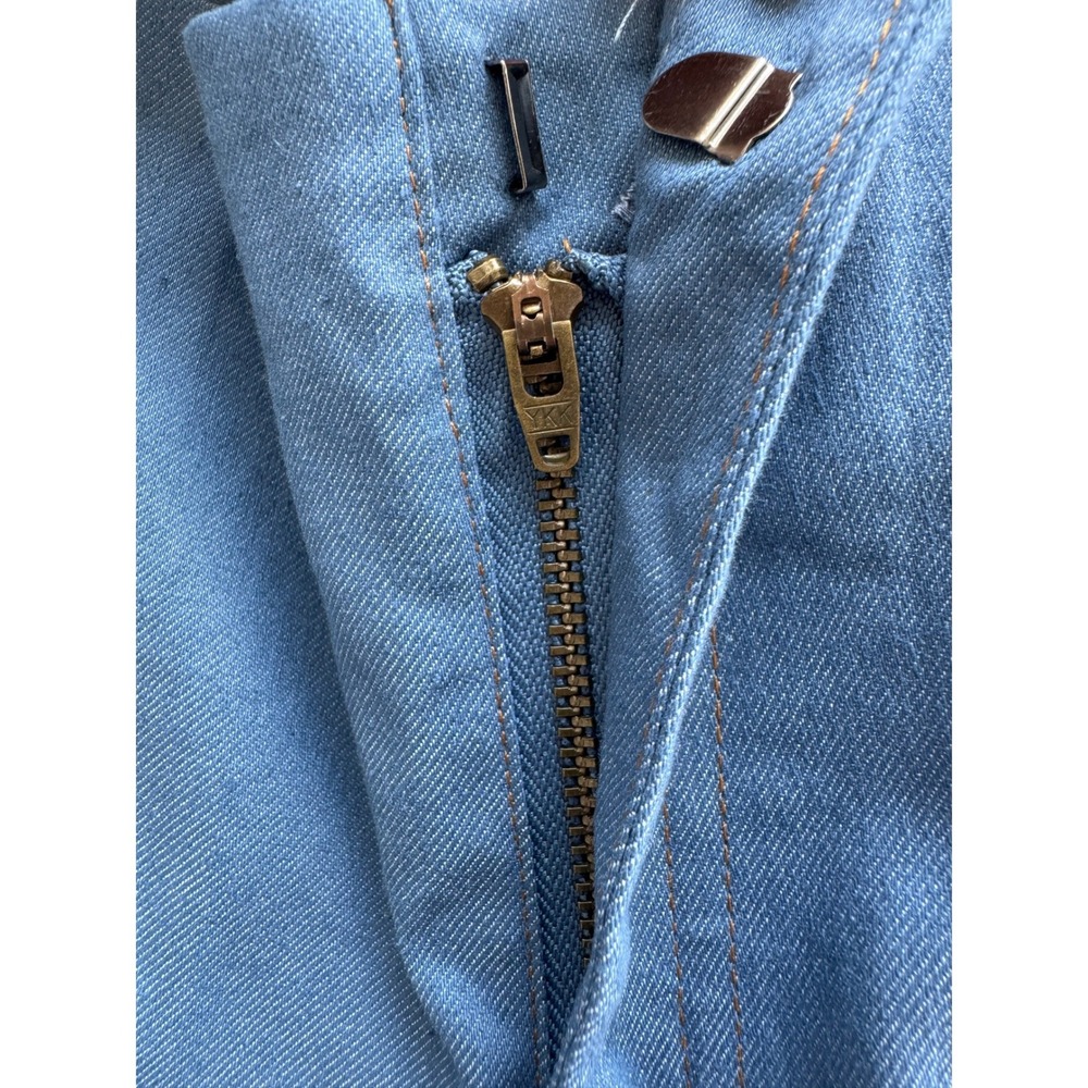 Valija Wide Leg Cotton Palazzo Pants Size 12 Blue NWT - Picture 9 of 9